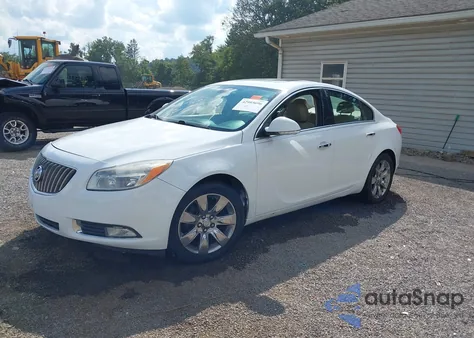 2012 Buick Regal Premium 1 from USA, damaged, VIN 2G4GS5EK7C9136521